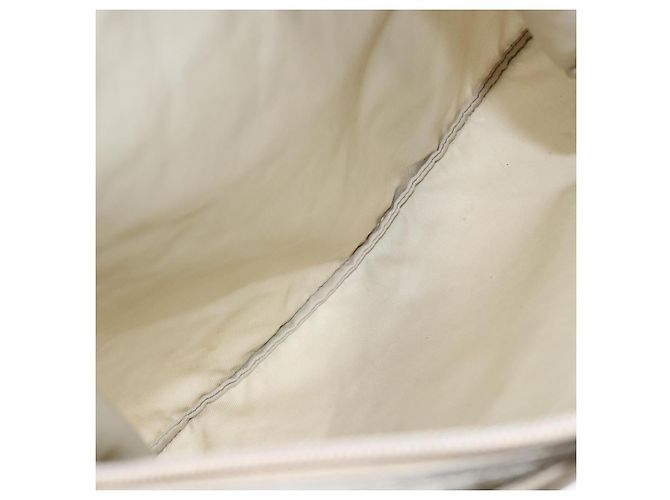 Sac à épaule Prada en nylon beige Auth bs28381 - vue 11