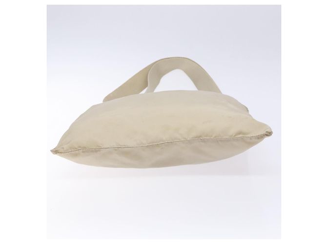 Sac à épaule Prada en nylon beige Auth bs28381 - vue 5