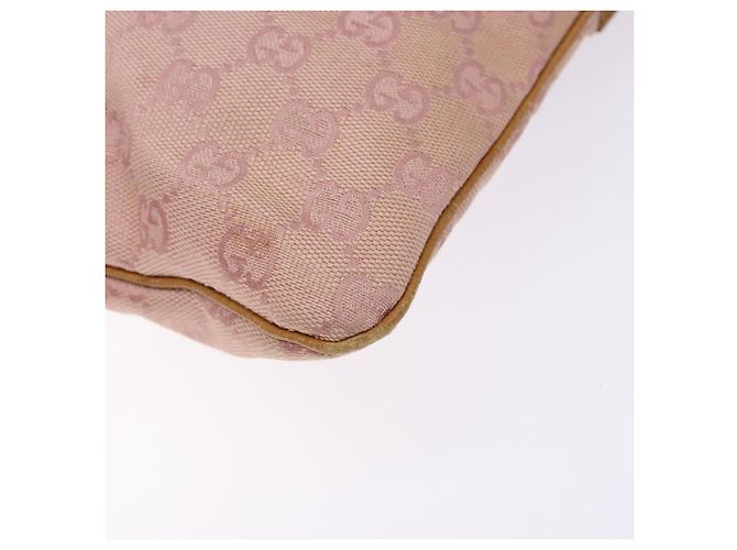 Bolso de Hombro GG Canvas Gucci Rosa Plata 113013 Auth 136109 - vista 15