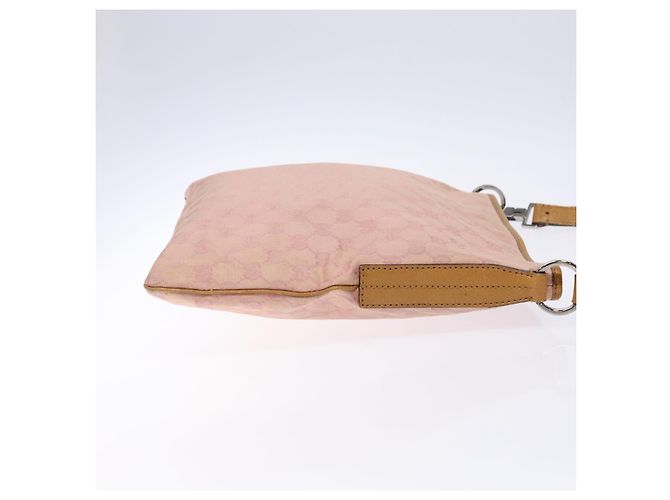 Bolso de Hombro GG Canvas Gucci Rosa Plata 113013 Auth 136109 - vista 3