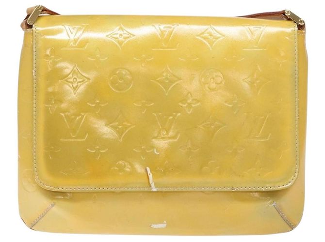LOUIS VUITTON Borsa Thompson Street Monogram Vernis Grigia M91008 LV Auth 139390 Grigio - vista 13
