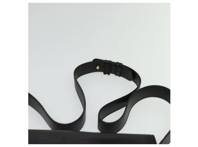 Céline Borsa a Spalla CELINE in Pelle Nera Oro Auth 138409 Nero D'oro - vista 8