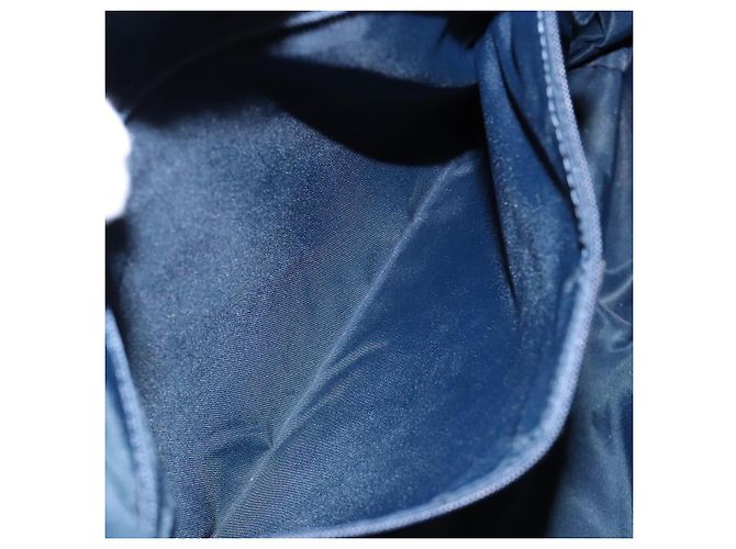 Borsa a Spalla in Tela Trotter Christian Dior Navy Argento Auth yk19191 Blu navy - vista 21