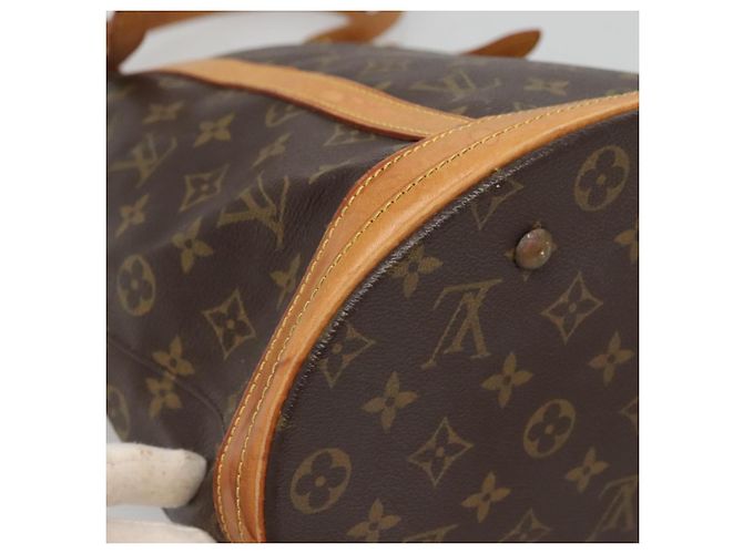 LOUIS VUITTON Borsa a Spalla Monogram Bucket GM M42236 LV Auth 138294 Monogramma - vista 16