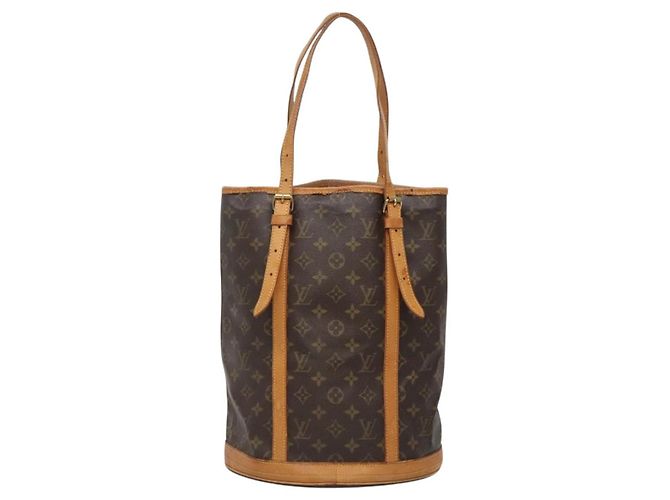 LOUIS VUITTON Borsa a Spalla Monogram Bucket GM M42236 LV Auth 138294 Monogramma - vista 2