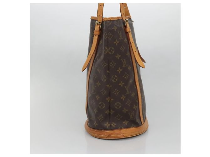LOUIS VUITTON Borsa a Spalla Monogram Bucket GM M42236 LV Auth 138294 Monogramma - vista 4
