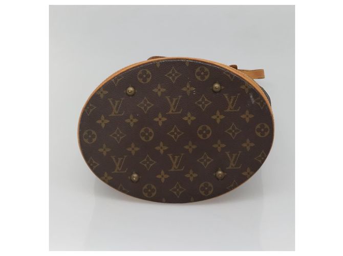 LOUIS VUITTON Borsa a Spalla Monogram Bucket GM M42236 LV Auth 138294 Monogramma - vista 5
