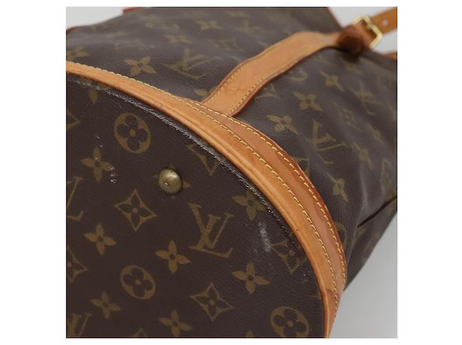 LOUIS VUITTON Borsa a Spalla Monogram Bucket GM M42236 LV Auth 138294 Monogramma - vista 9