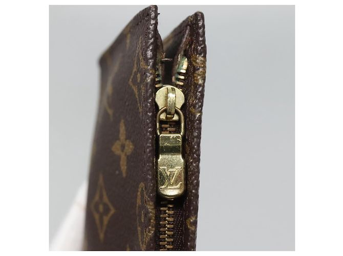 Bucket LOUIS VUITTON Monogramma Secchiello GM Pochette Accessorio LV Auth 138640 - vista 9