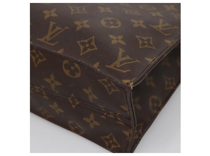 LOUIS VUITTON Borsa Sac Plat Monogram M51140 LV Auth 138698 Monogramma - vista 10