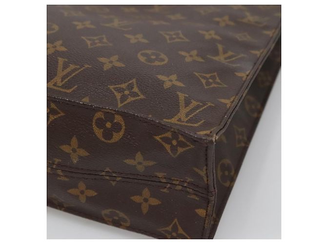LOUIS VUITTON Borsa Sac Plat Monogram M51140 LV Auth 138698 Monogramma - vista 12