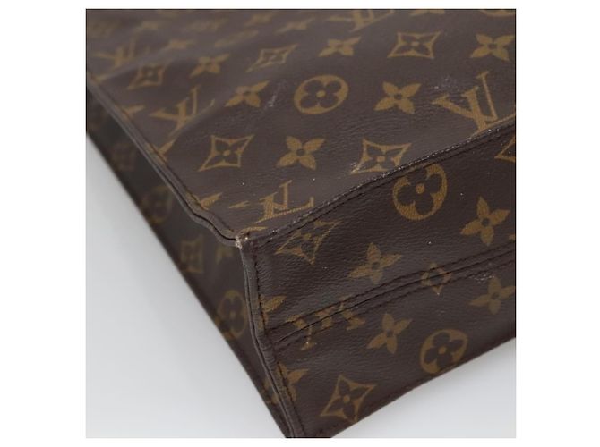 LOUIS VUITTON Borsa Sac Plat Monogram M51140 LV Auth 138698 Monogramma - vista 13