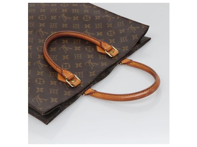LOUIS VUITTON Borsa Sac Plat Monogram M51140 LV Auth 138698 Monogramma - vista 6