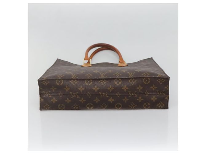 LOUIS VUITTON Borsa Sac Plat Monogram M51140 LV Auth 138698 Monogramma - vista 9
