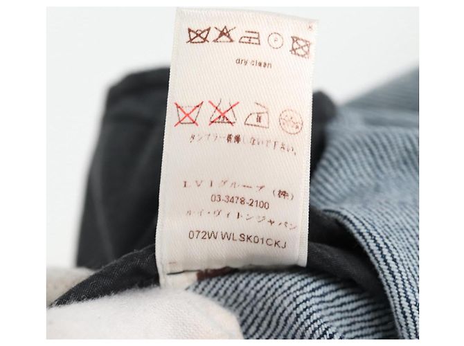 ROCK LOUIS VUITTON DENIM NAVY LV Auth 131200V Marineblau - Ansicht 13