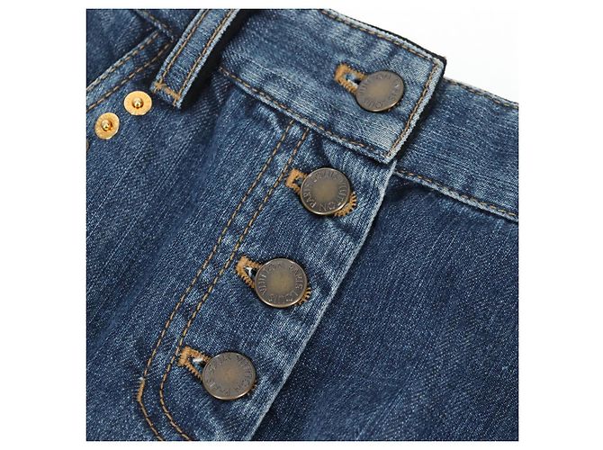 ROCK LOUIS VUITTON DENIM NAVY LV Auth 131200V Marineblau - Ansicht 6