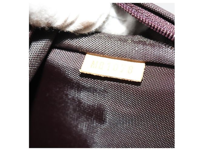 LOUIS VUITTON Valigia Pegas 45 Monogram Vernis Amarante M91277 LV Auth 133698 Bordò - vista 12