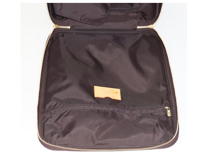 LOUIS VUITTON Valigia Pegas 45 Monogram Vernis Amarante M91277 LV Auth 133698 Bordò - vista 23
