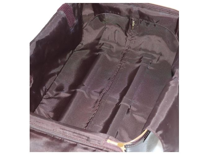 LOUIS VUITTON Valigia Pegas 45 Monogram Vernis Amarante M91277 LV Auth 133698 Bordò - vista 26
