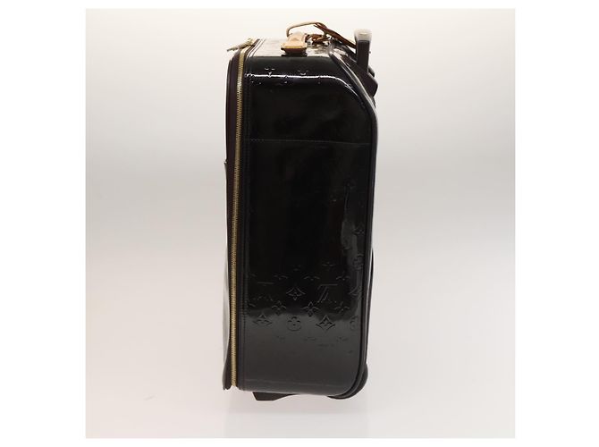LOUIS VUITTON Valigia Pegas 45 Monogram Vernis Amarante M91277 LV Auth 133698 Bordò - vista 3