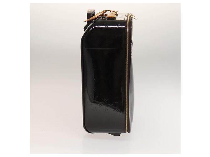 LOUIS VUITTON Valigia Pegas 45 Monogram Vernis Amarante M91277 LV Auth 133698 Bordò - vista 4