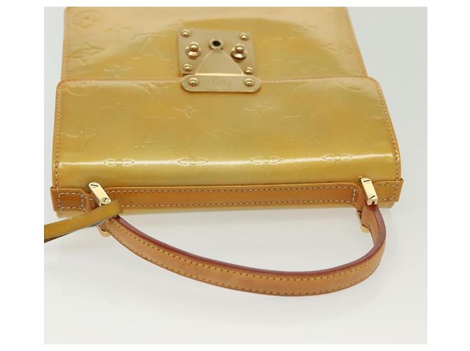LOUIS VUITTON Borsa a mano Spring Street Monogram Vernis Grigio M91029 LV Auth 136364 - vista 7