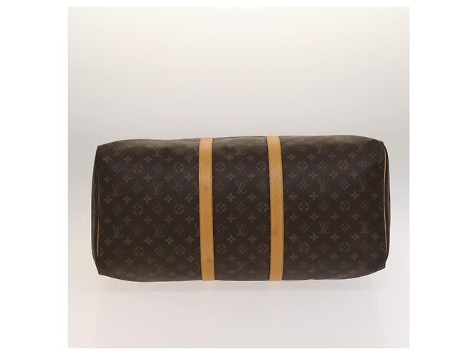 LOUIS VUITTON Borsa Boston Monogram Keepall 55 M41424 LV Auth 136943 Monogramma - vista 9