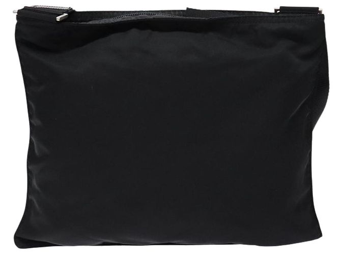 Borsa a Spalla PRADA Nylon Nero Argento Autentica 137512 - vista 3
