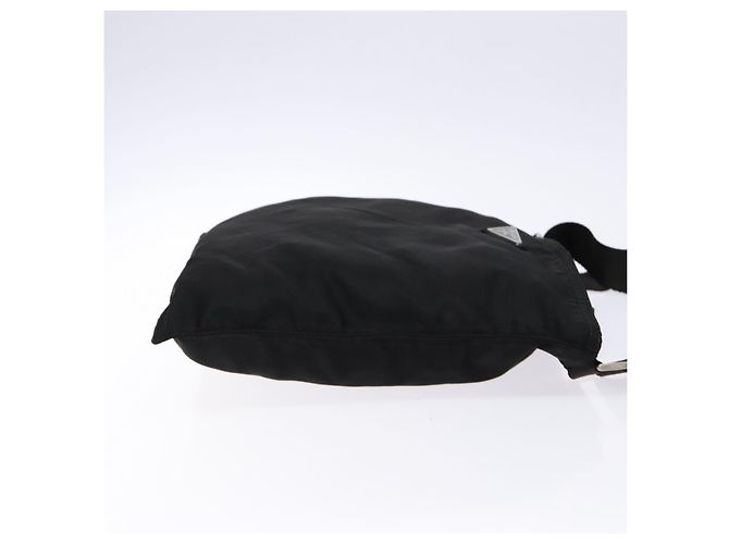 Borsa a Spalla PRADA Nylon Nero Argento Autentica 137512 - vista 4