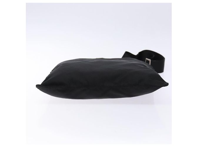 Borsa a Spalla PRADA Nylon Nero Argento Autentica 137512 - vista 9