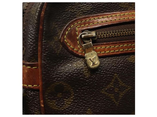 LOUIS VUITTON Pochette Marly Dragonne GM Monogram M51825 LV Auth th6286 Monogramme - vue 18