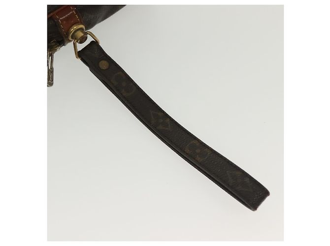 LOUIS VUITTON Pochette Marly Dragonne GM Monogram M51825 LV Auth th6286 Monogramme - vue 7