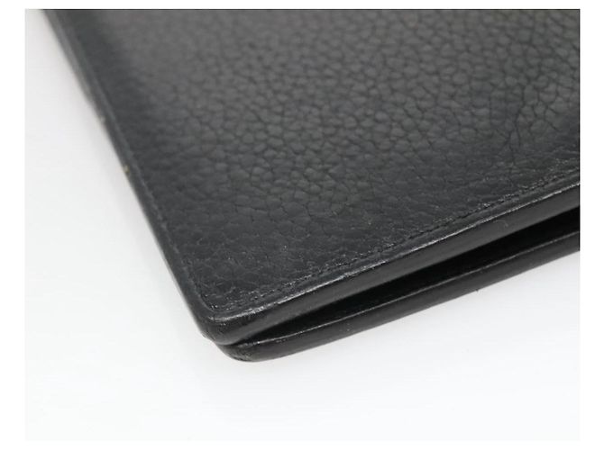 LOUIS VUITTON Cartera Brazza de Cuero Taurillon M58192 LV Auth 135024 Negro - vista 16