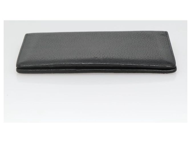 LOUIS VUITTON Cartera Brazza de Cuero Taurillon M58192 LV Auth 135024 Negro - vista 3