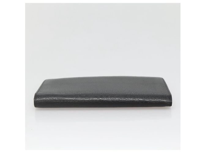 LOUIS VUITTON Cartera Brazza de Cuero Taurillon M58192 LV Auth 135024 Negro - vista 4