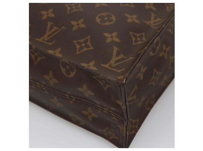 LOUIS VUITTON Borsa Sac Plat Monogram M51140 LV Auth 139486 Monogramma - vista 12