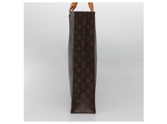 LOUIS VUITTON Borsa Sac Plat Monogram M51140 LV Auth 139486 Monogramma - vista 5