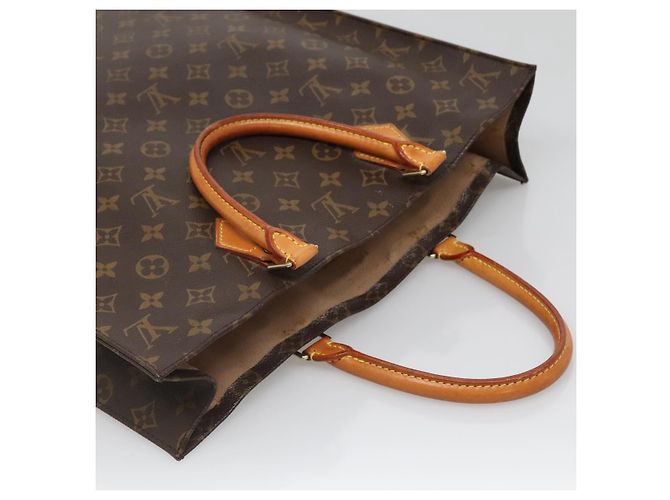 LOUIS VUITTON Borsa Sac Plat Monogram M51140 LV Auth 139486 Monogramma - vista 6