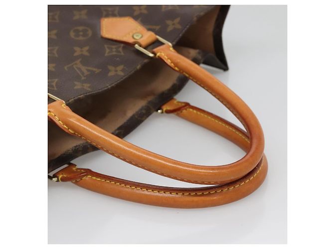 LOUIS VUITTON Borsa Sac Plat Monogram M51140 LV Auth 139486 Monogramma - vista 7