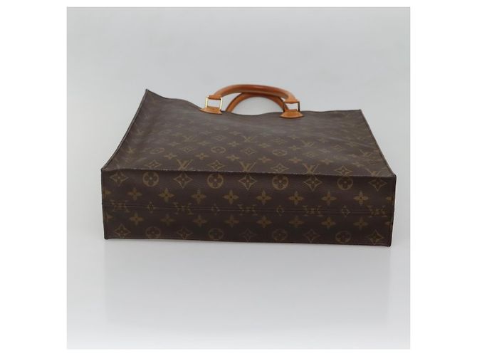 LOUIS VUITTON Borsa Sac Plat Monogram M51140 LV Auth 139486 Monogramma - vista 9
