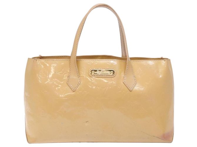 LOUIS VUITTON Borsa a Mano Vernis Wilshire PM Rose Flow Lantern M91642 Auth 139144 - vista 2