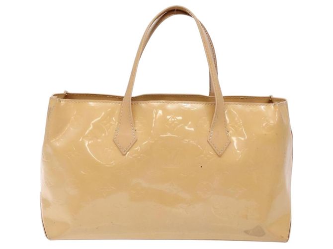 LOUIS VUITTON Borsa a Mano Vernis Wilshire PM Rose Flow Lantern M91642 Auth 139144 - vista 3