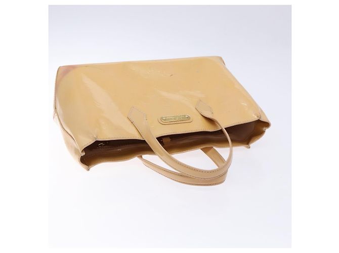 LOUIS VUITTON Borsa a Mano Vernis Wilshire PM Rose Flow Lantern M91642 Auth 139144 - vista 6
