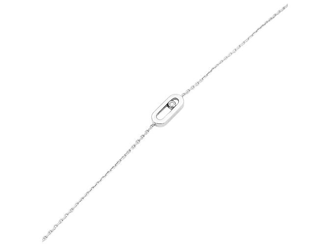 Messika Bracelet, "Move Uno", white gold, diamond. - view 2