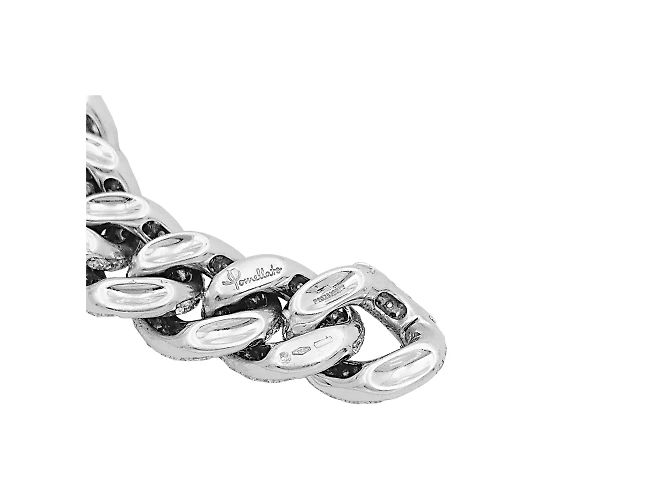 Bracciale Pomellato, "Catene", oro bianco e diamanti. - vista 5