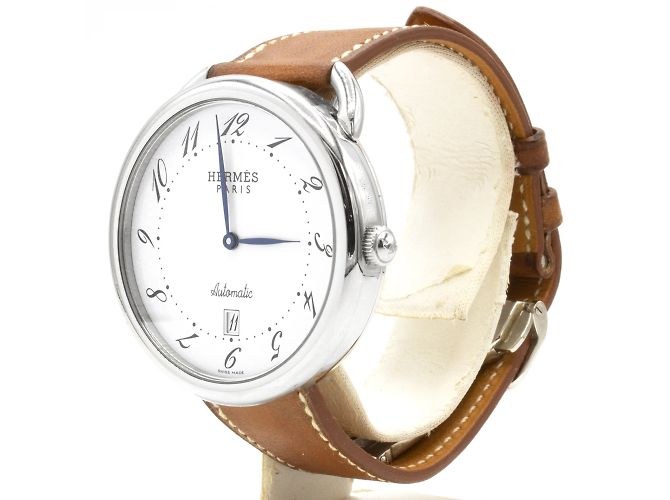 Relógio modelo AR4.810 da Hermès Prata - vista 2