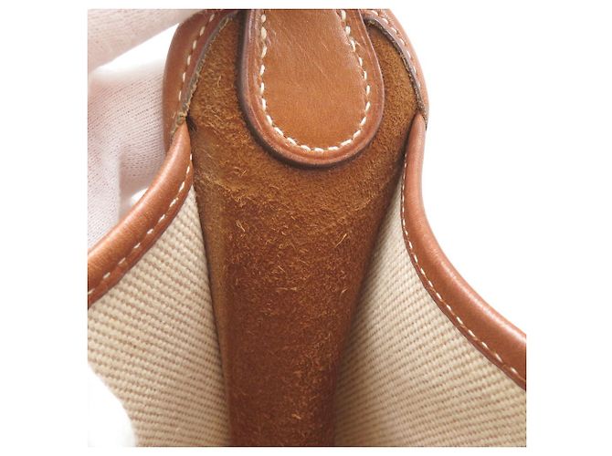Borsa a Spalla Vespa PM Hermès D'oro - vista 11