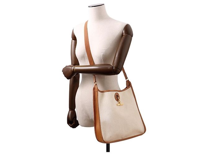 Borsa a Spalla Vespa PM Hermès D'oro - vista 4