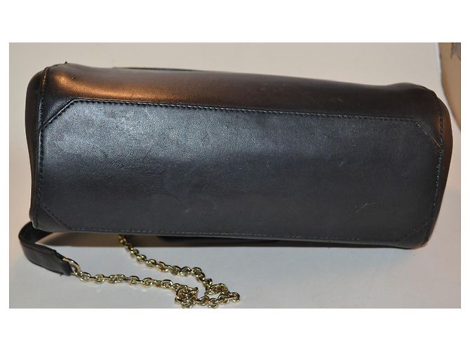Borsa a tracolla Giorgio Armani in pelle nera Nero - vista 5