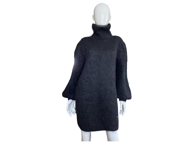 Salvatore Ferragamo Wollpullover Schwarz - Ansicht 2